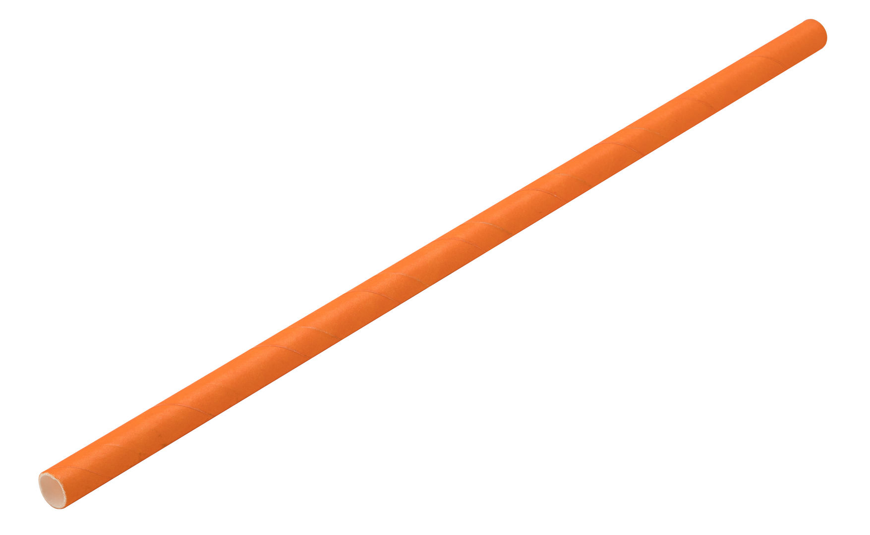 Paper Solid Orange Straw 8